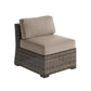 Bristol Armless Wicker Sectional Chair