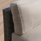 Bristol Armless Wicker Sectional Chair