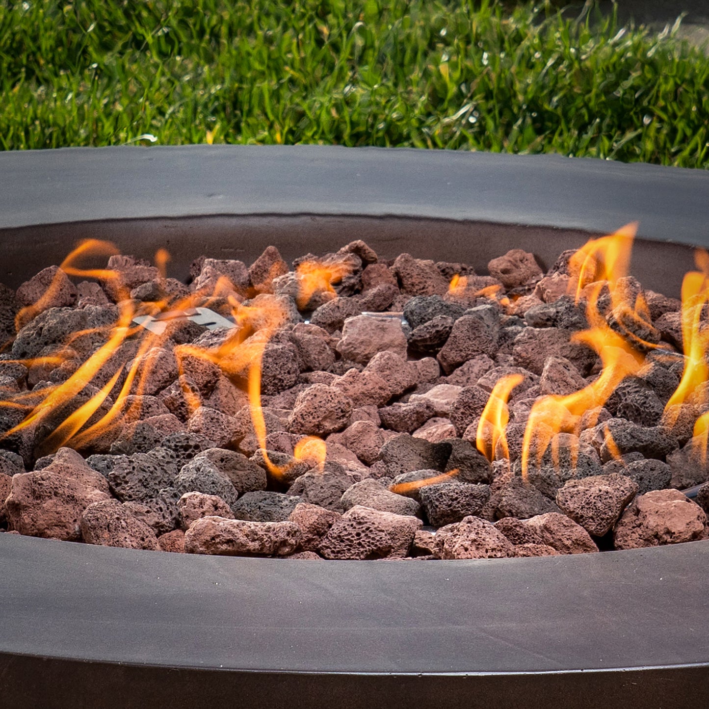 Round Fire Pit Table